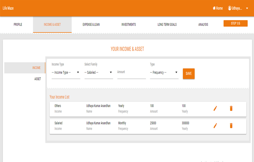 Life Planner screenshot 2